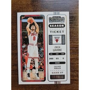 Zach LaVine 2022-23 Panini Contenders #42 - Chicago Bulls - NBA